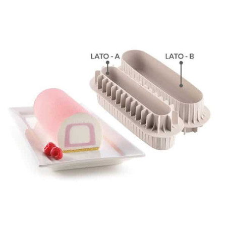 Silikomart log insert mold | Christmas baking equipment