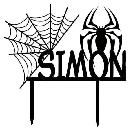 Cake-Topper-Spider-to-customize