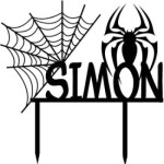 Cake-Topper-Spider-to-customize