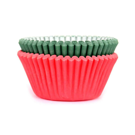 50-red-green-cupcake cases
