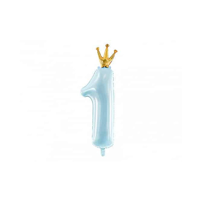 balloon-number-1-blue