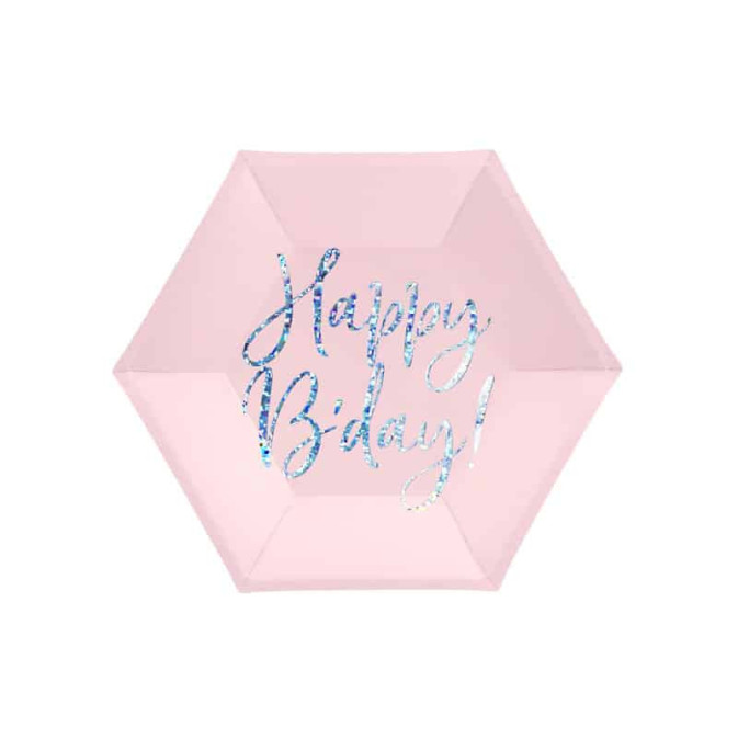 6-pink-birthday-dessert-plates
