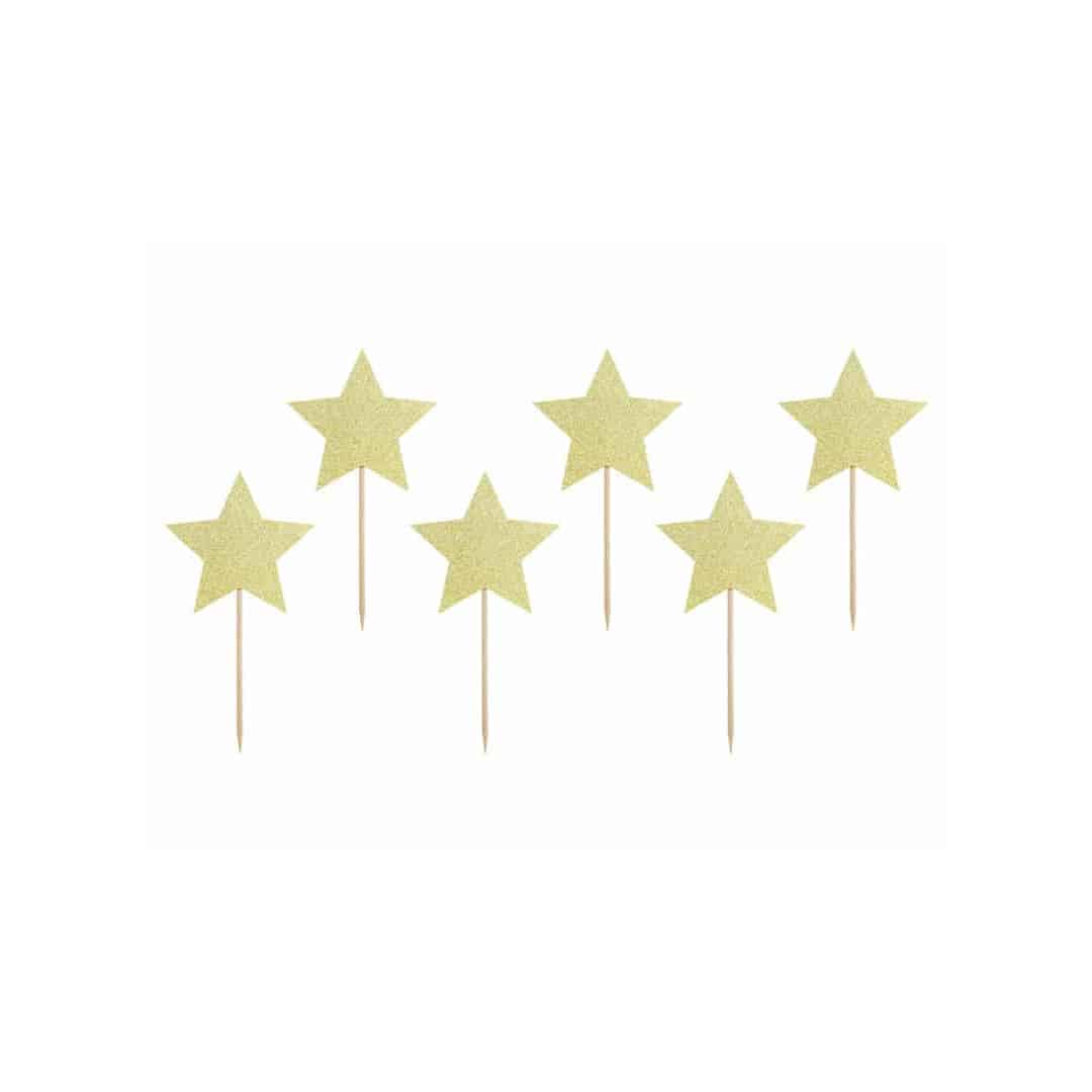 6-star-cake-toppers-for-christmas-log