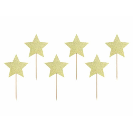6-star-cake-toppers-for-christmas-log