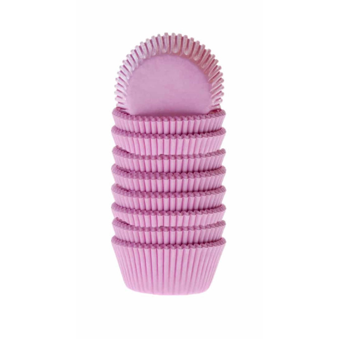 500 pink cupcake cases