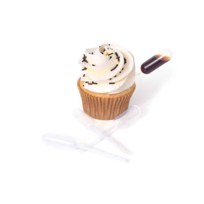 10 plastic pipettes for cakes