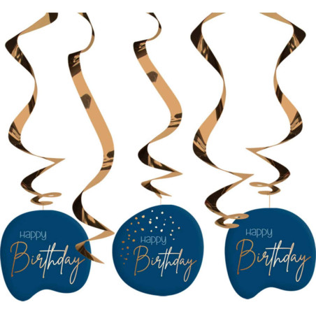birthday-decoration-to-hang-blue-elegant