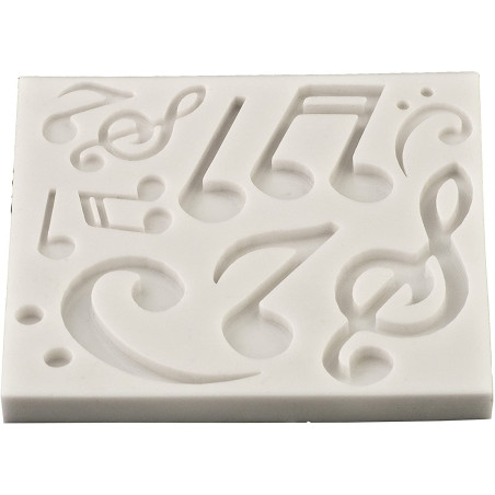 musical-notes-modeling-mold