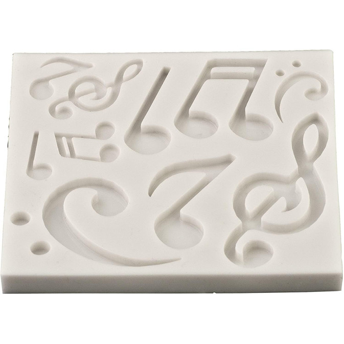 musical-notes-modeling-mold