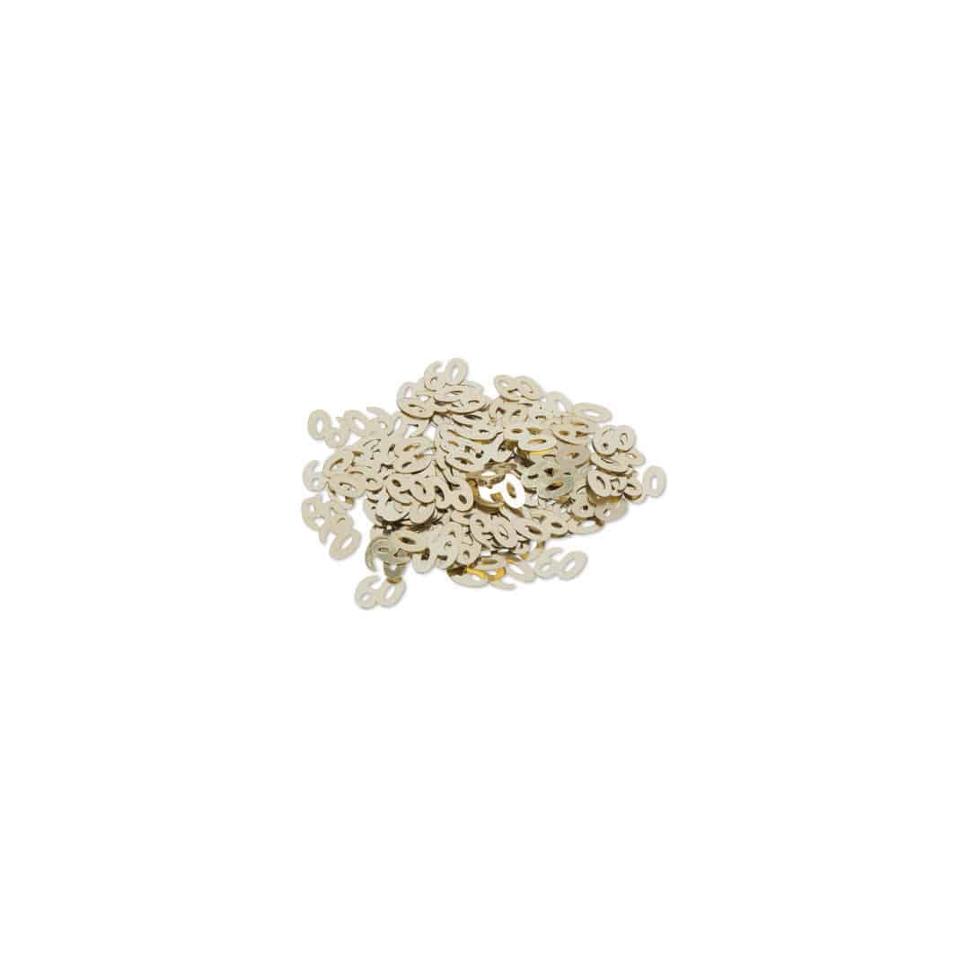 table-confetti-60-years-gold