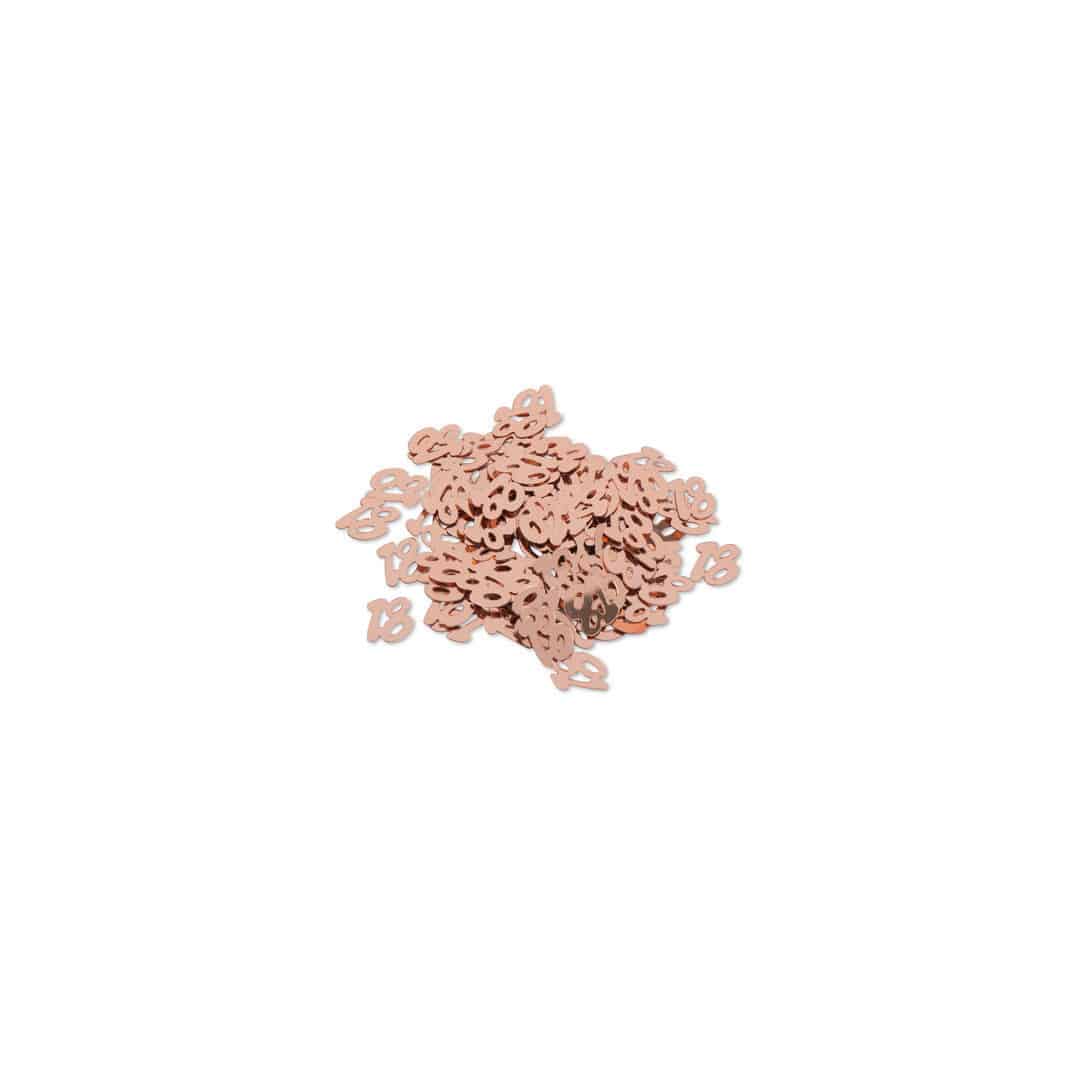 table-confetti-18-years-rose-gold