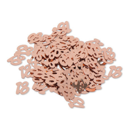 table-confetti-18-years-rose-gold