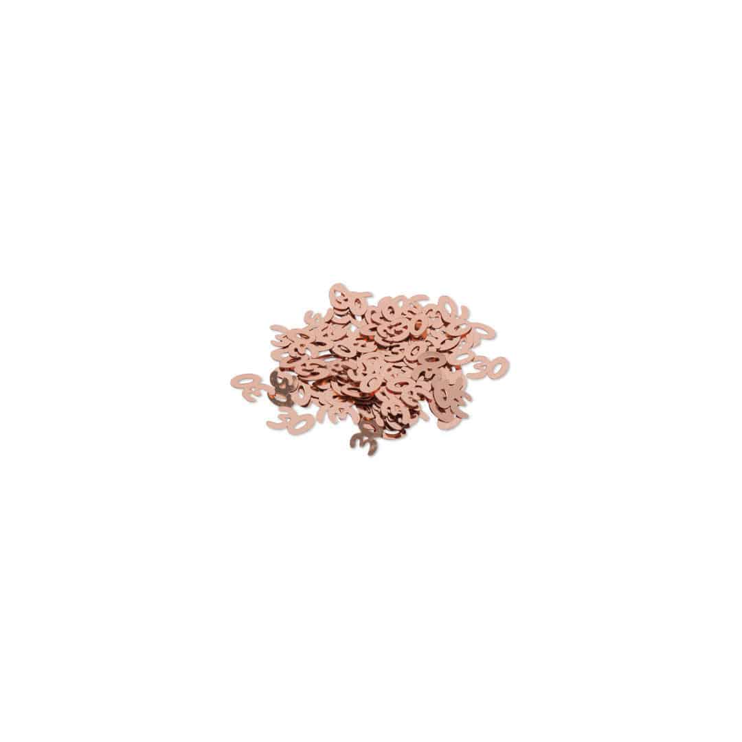 table-confetti-30-years-rose-gold
