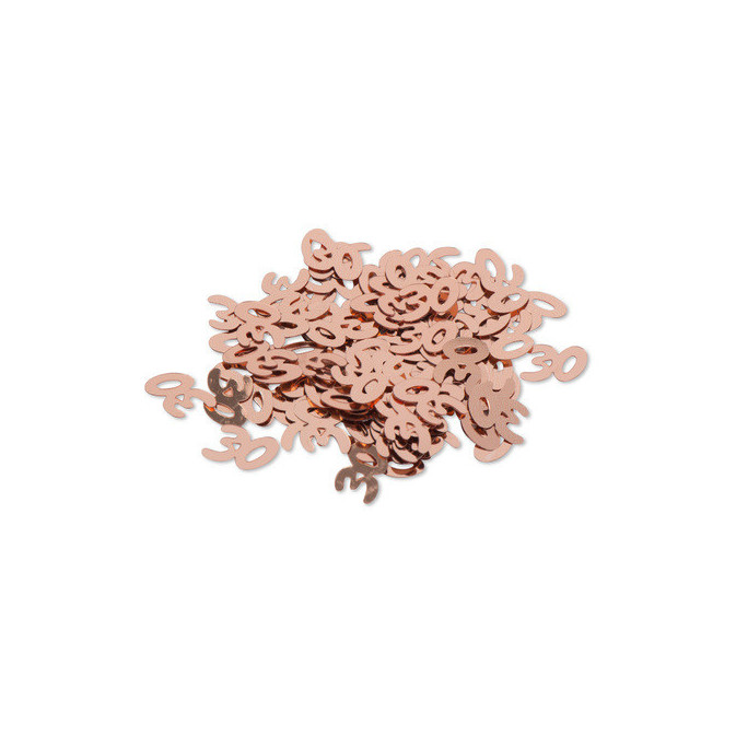 table-confetti-30-years-rose-gold