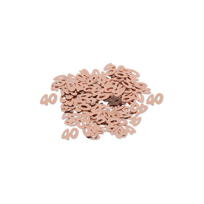 table-confetti-40-years-rose-gold