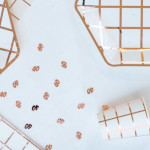table-deco-40-years-rose-gold