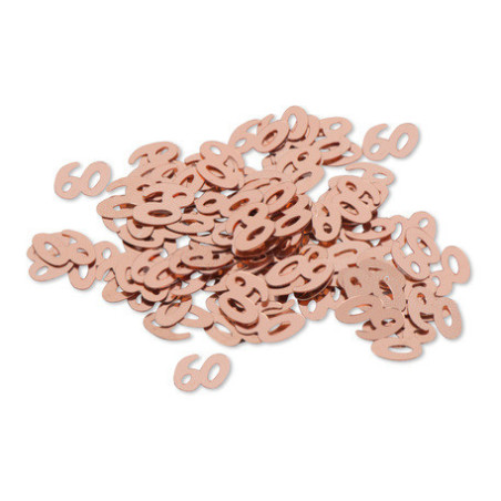 table-confetti-60-years-rose-gold