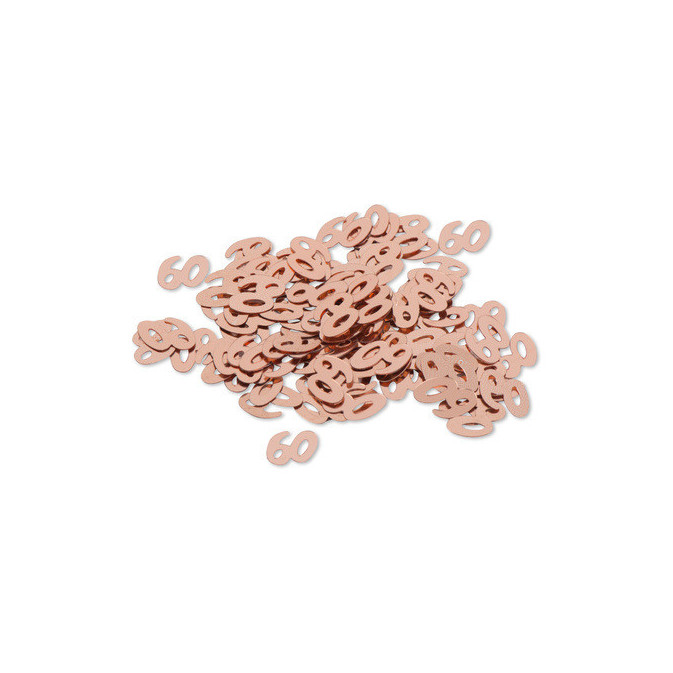 table-confetti-60-years-rose-gold