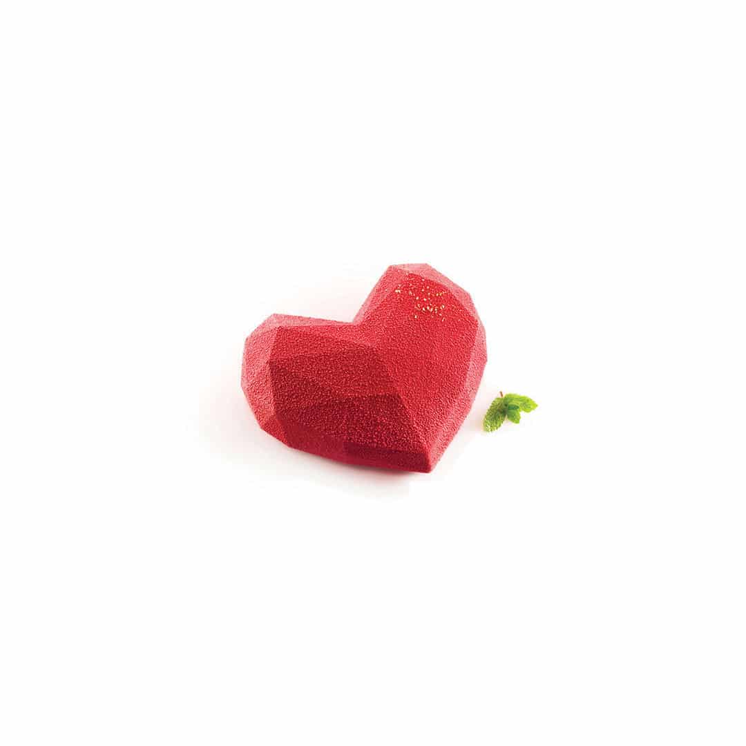 cake-mold-heart-origami-silikomart