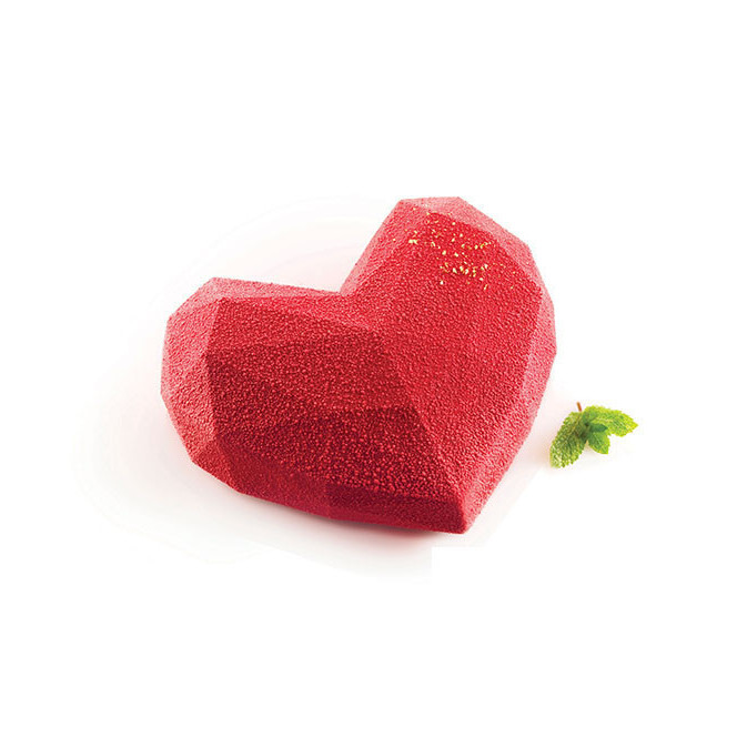 cake-mold-heart-origami-silikomart