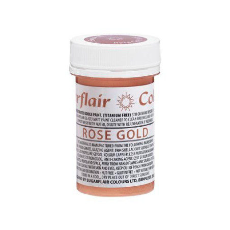 rose-gold-mate food-grade paint