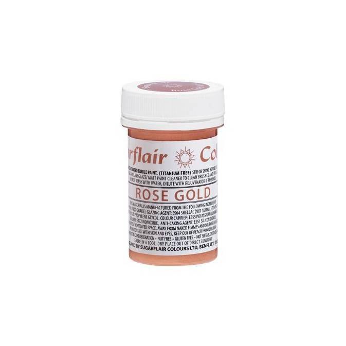 rose-gold-mate food-grade paint