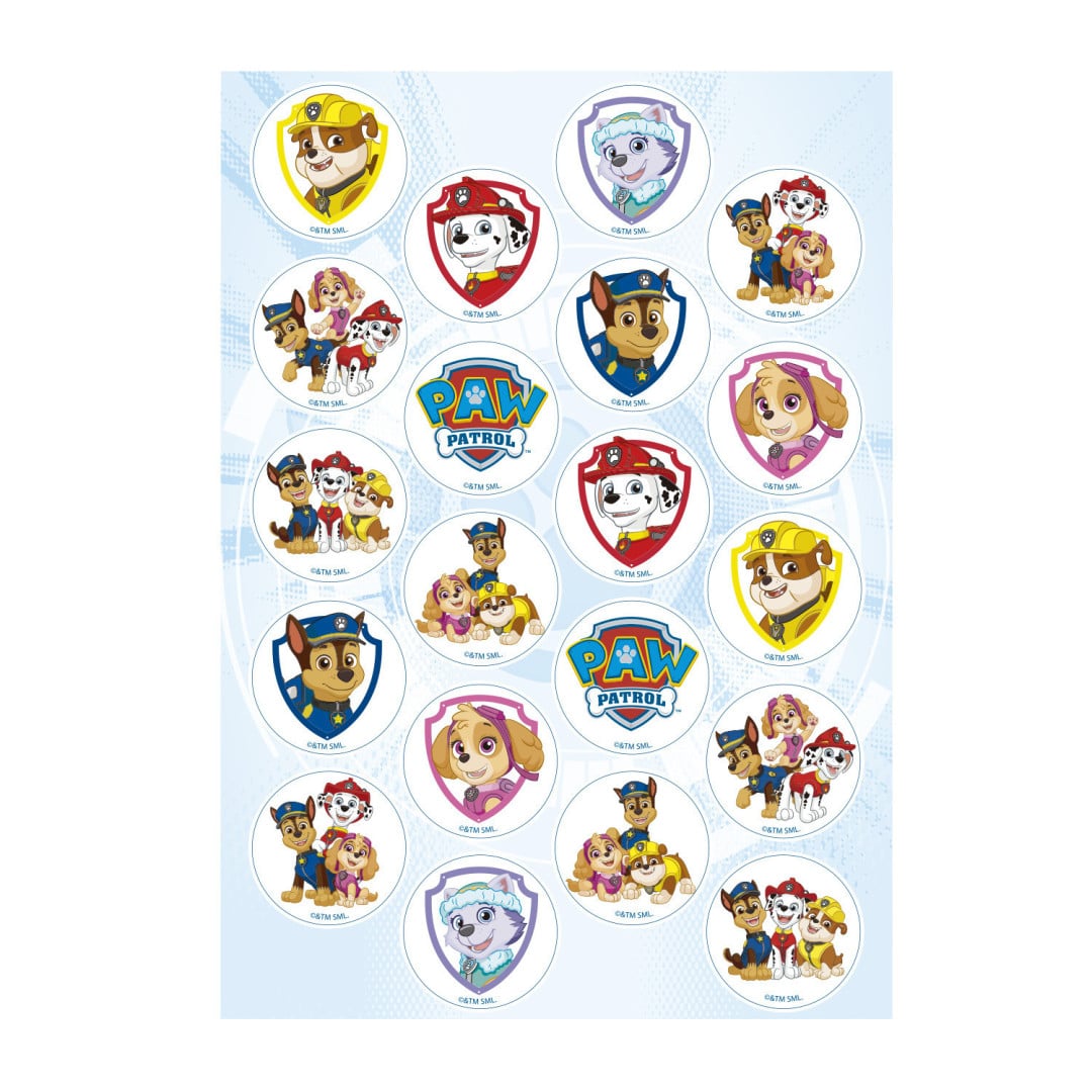 cupcake-discs-paw-patrol