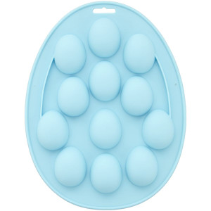 Easter egg silicone cake mold