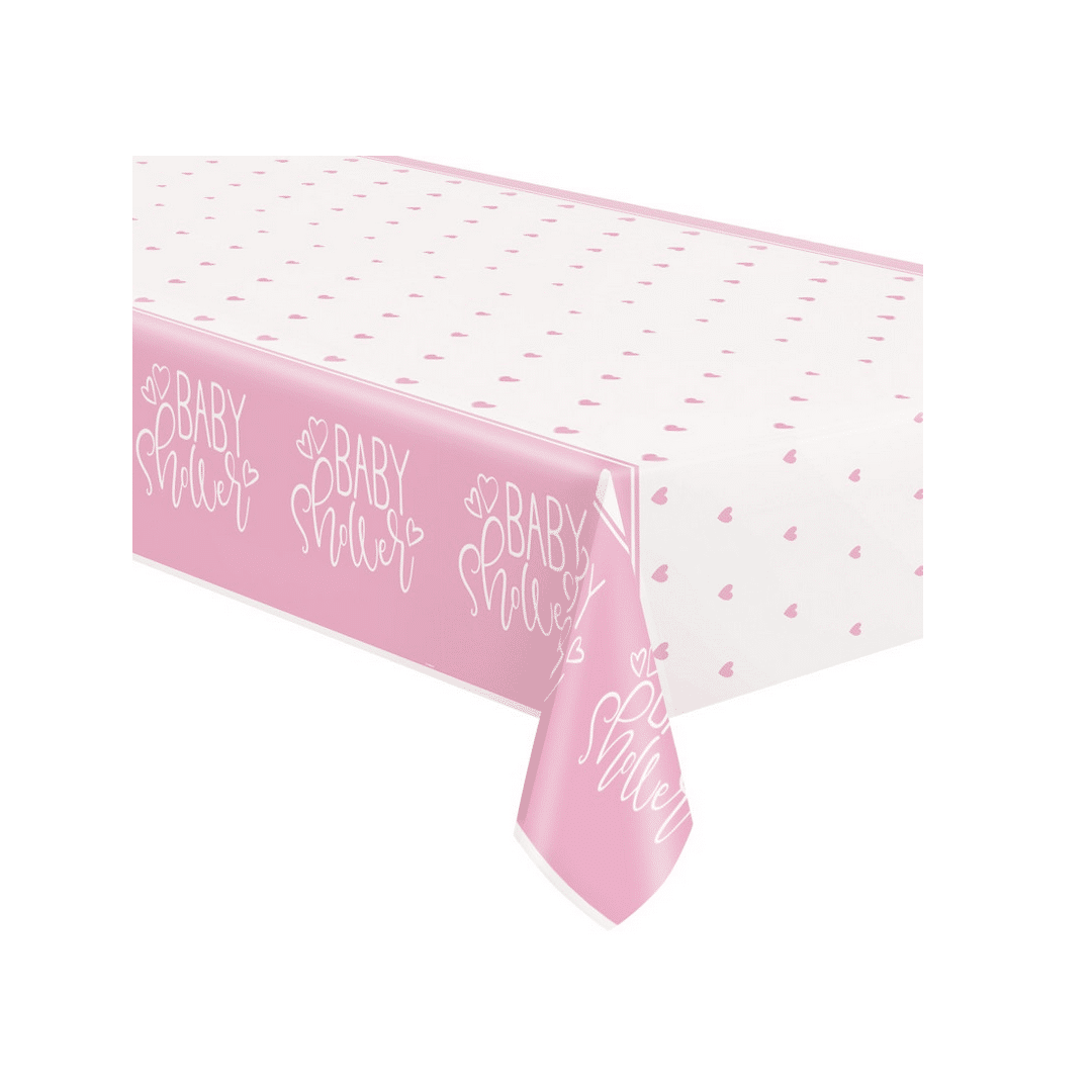 tablecloth-baby-shower-pink