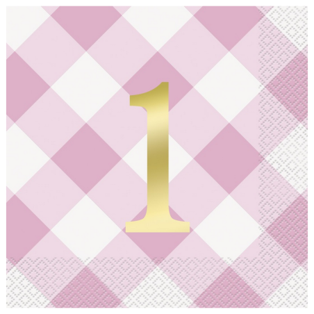 16-napkins-1st-birthday-girl