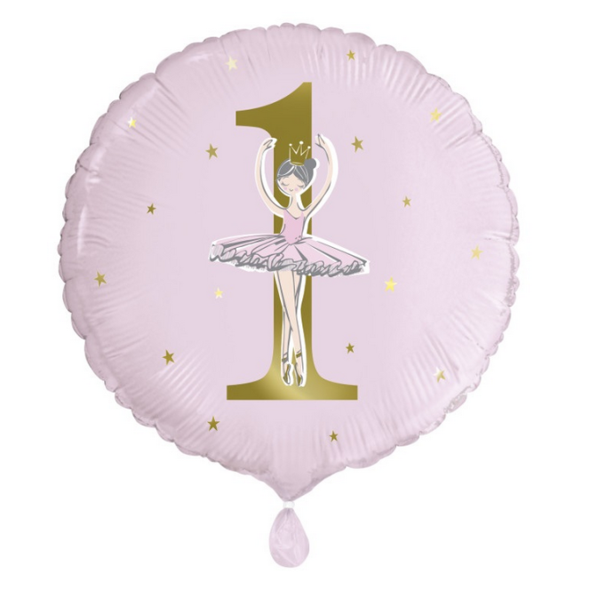 pink-birthday-balloon-1-year-old-ballerina
