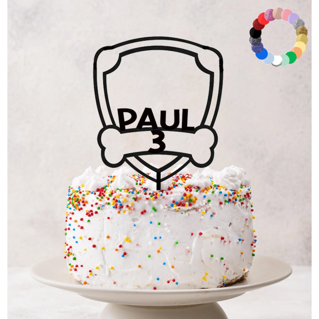 paw patrol cake decorating idea