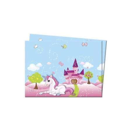 Unicorn birthday tablecloth