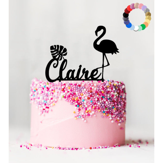 flamingo cake