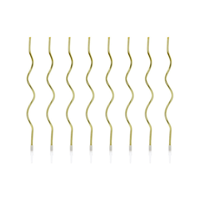 golden spiral birthday candles