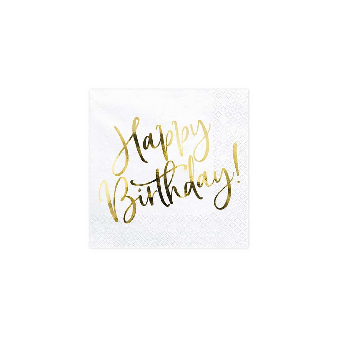 white-birthday-napkins-inscription-happy-birthday-gold