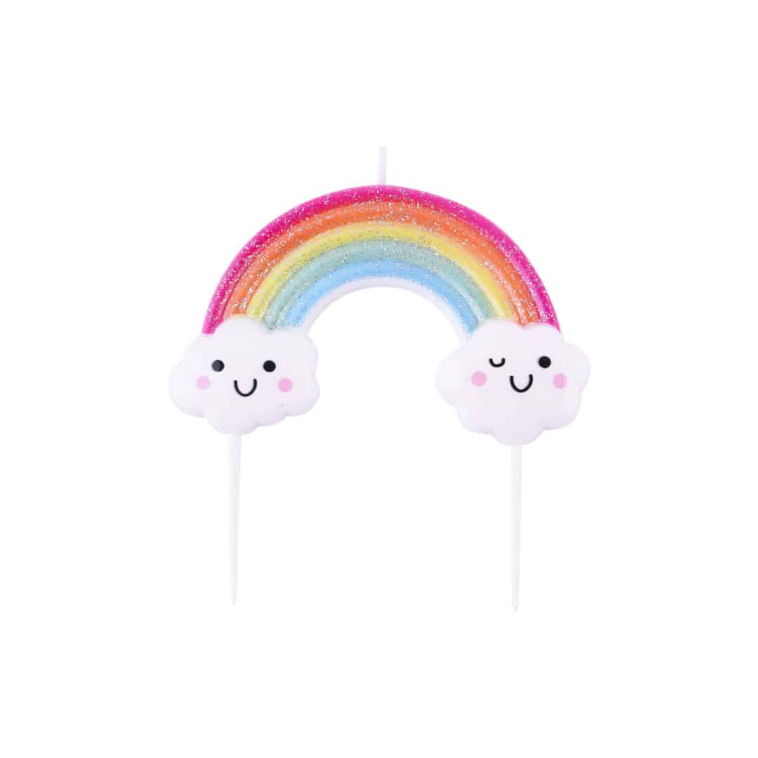 rainbow-candle