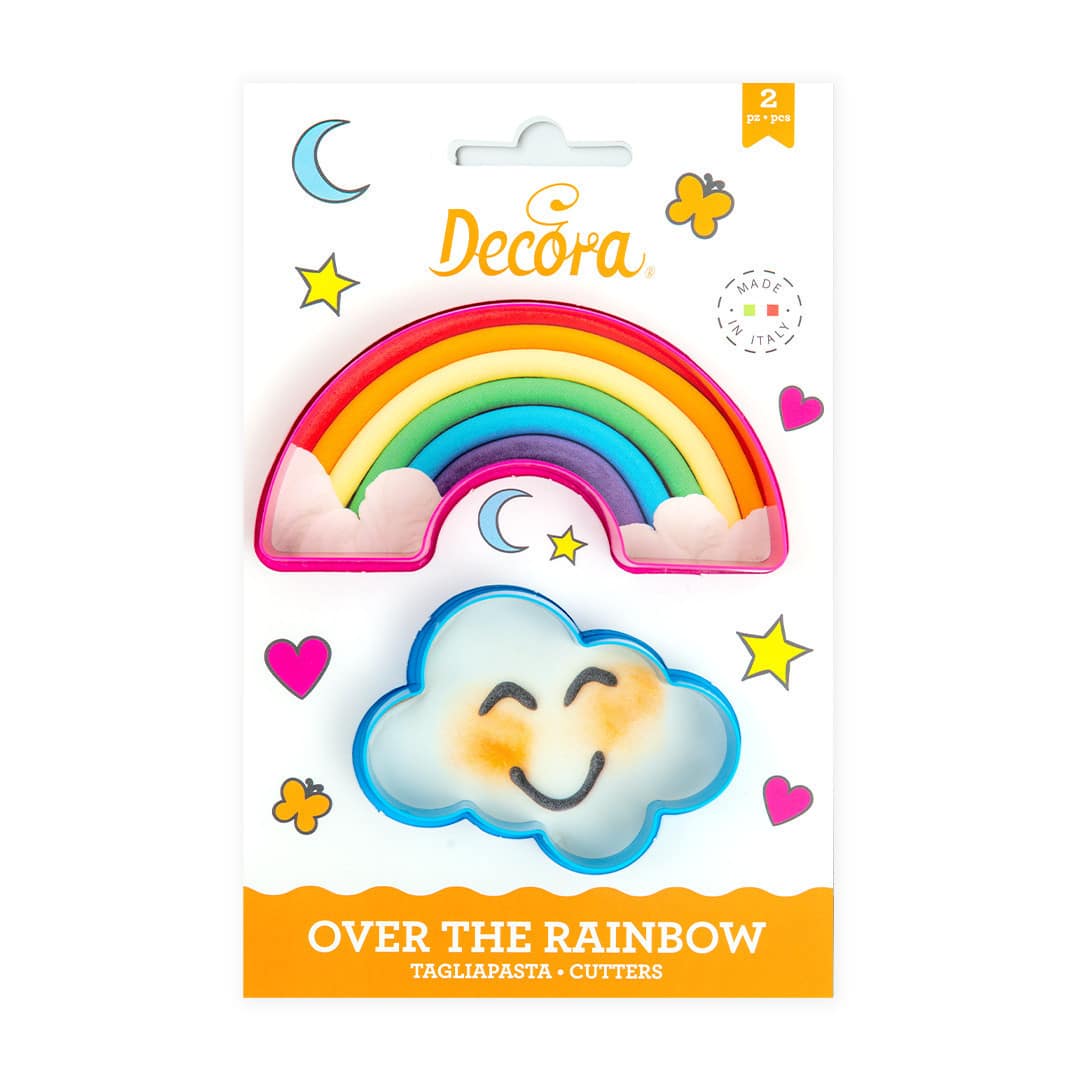 rainbow-and-cloud cookie cutters