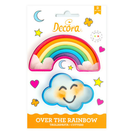 rainbow-and-cloud cookie cutters