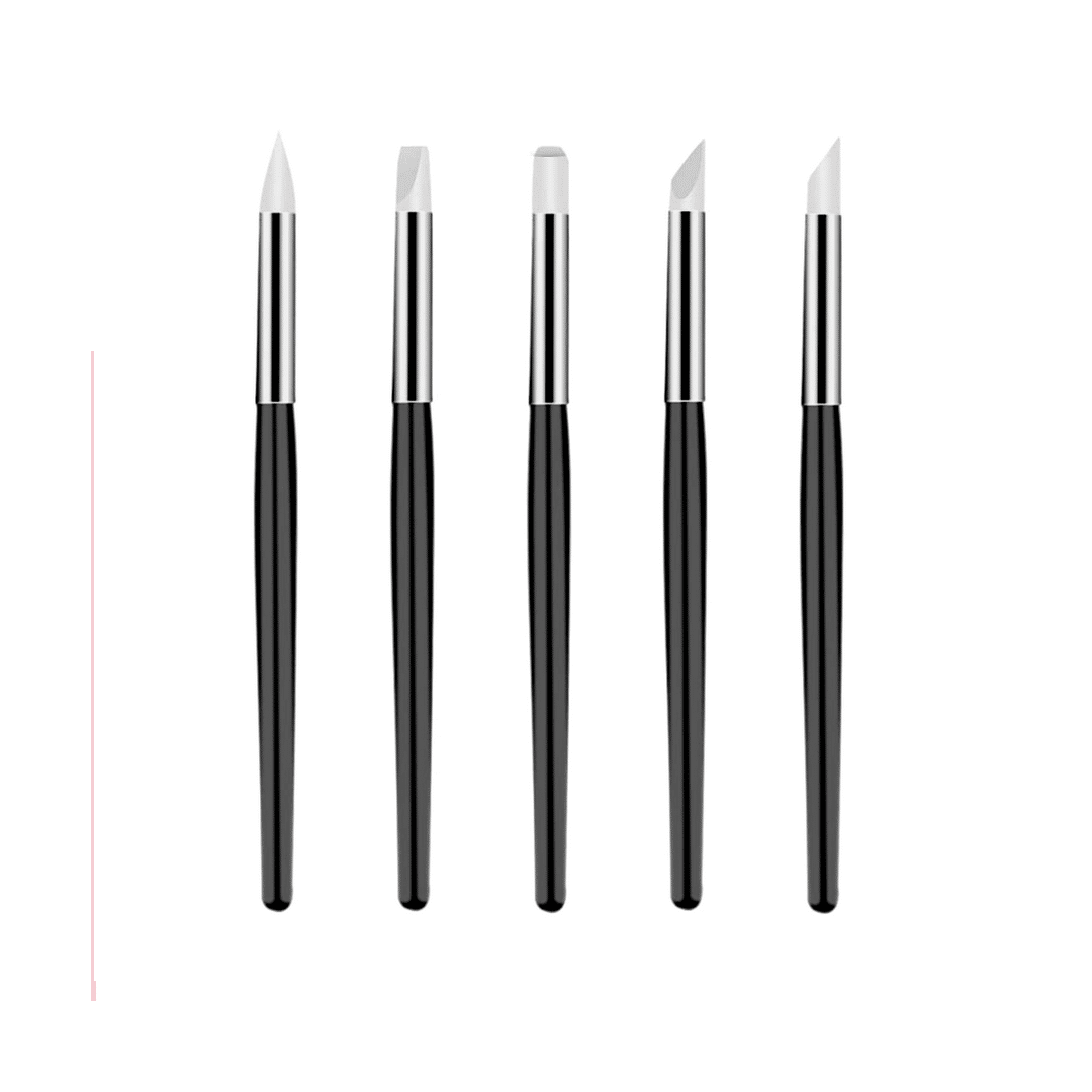 5 silicone modeling brushes - €9.60