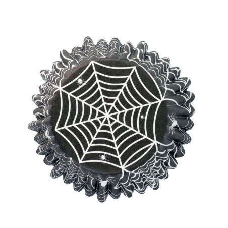 30-spider-web-cupcake cases