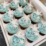 Set of 3 snowflake cookie cutters for sugar paste