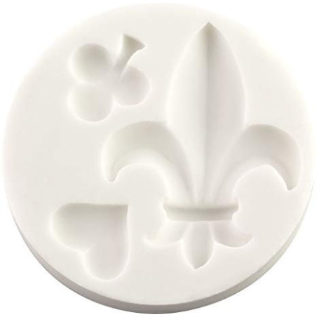 modeling-mould-fleur-de-lys-symbol