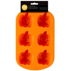 jack-o'-lantern cake mold