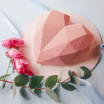 silikomart heart origami mold