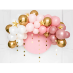 balloon-arch-pink-gold-white-baptism-deco-girl