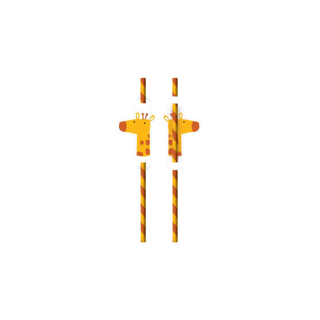 giraffe-birthday-straws