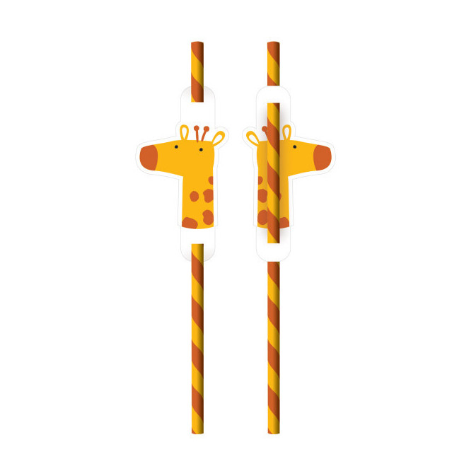 giraffe-birthday-straws