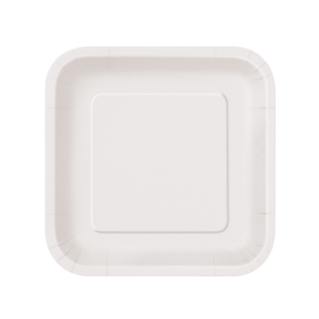 14-square-cardboard-plates-white-color