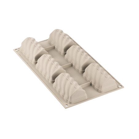 Silikomart silicone mould for 6 mini yule logs